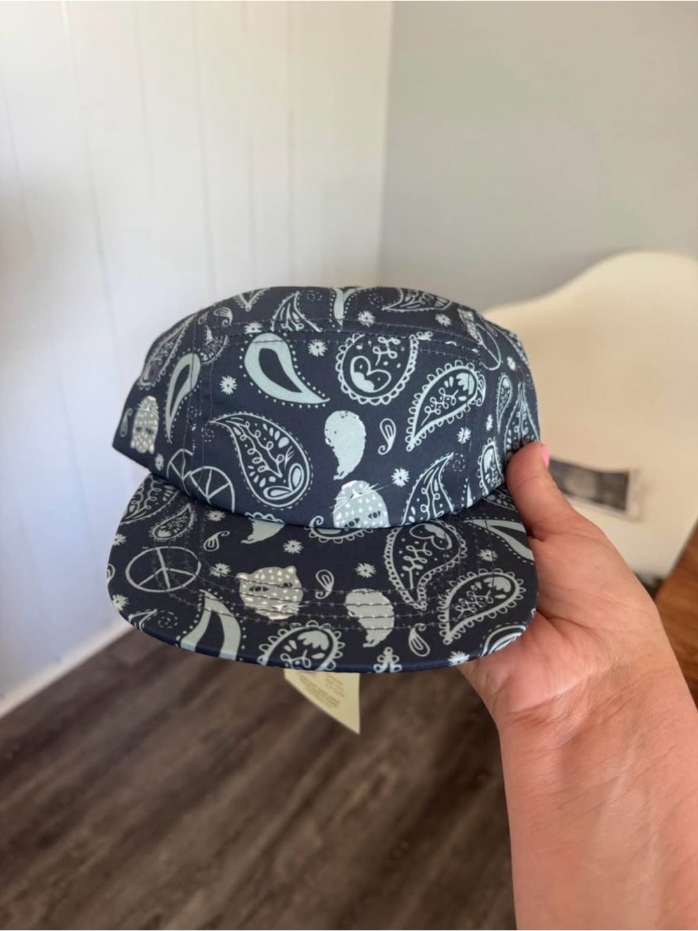 Children's Paisley Print Hat